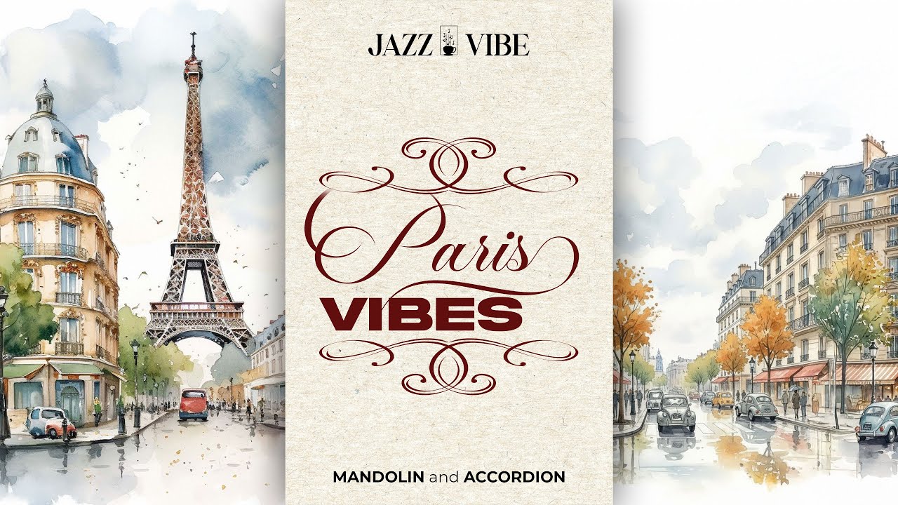 PARIS CAFÉ 🗼 French Instrumental Music — Coffee Playlist | Guitar, Piano & Accordion