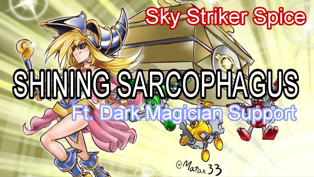 Shining Sarcophagus UNLEASHED! Dark Magician X Sky Striker | mdpro3