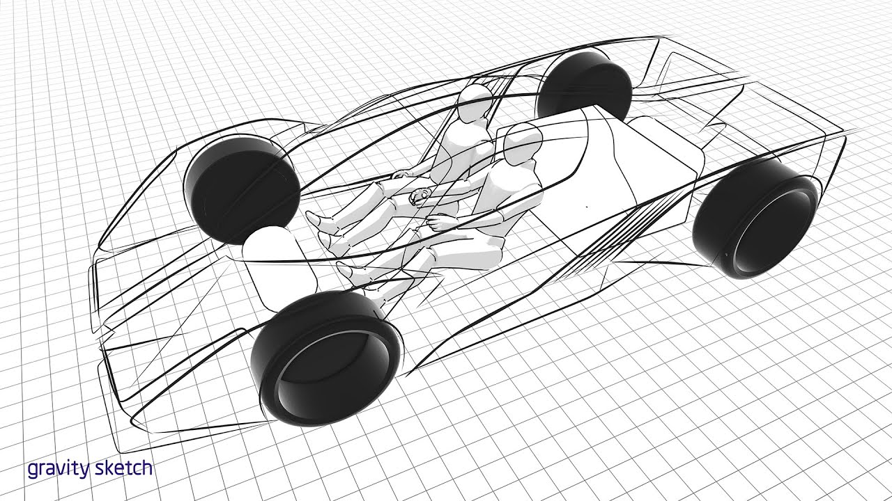 Building a Sports Car Package in Gravity Sketch