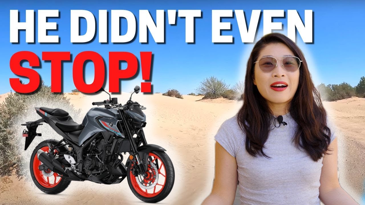 Solo Female Motorcycle Adventurer | Yamaha MT-03