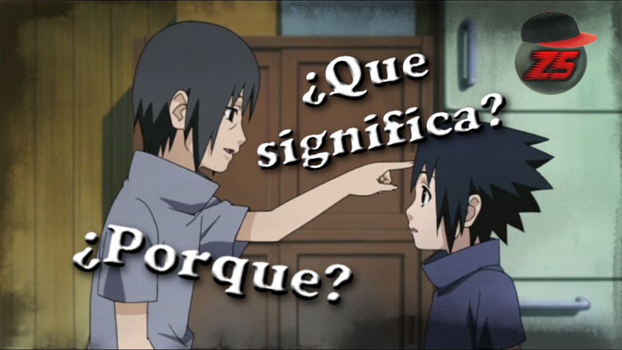¿Por qué ITACHI le tocaba la FRENTE a SASUKE? ¿Que Significa? | Naruto | Zaico