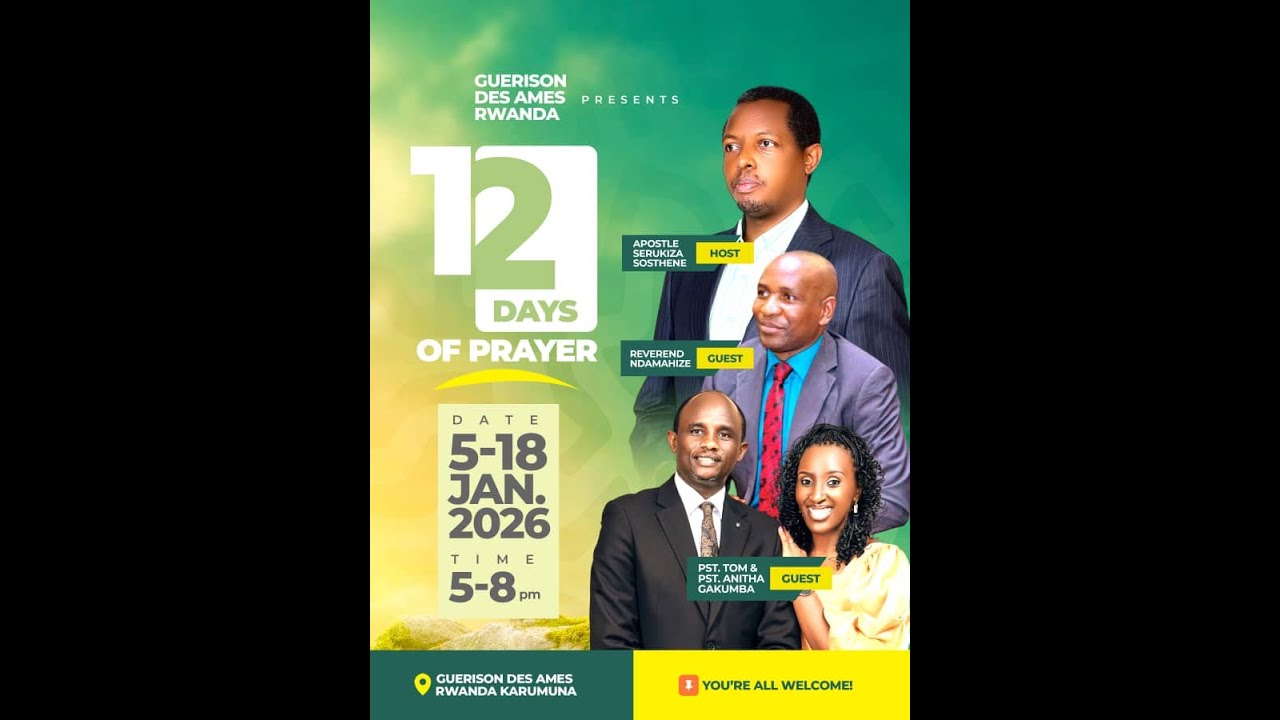 LIVE🔴: IMINSI 12 YAMASENGESHO/ WITH APOSTLE SERUKIZA SOSTHENE / (06/01/2026)