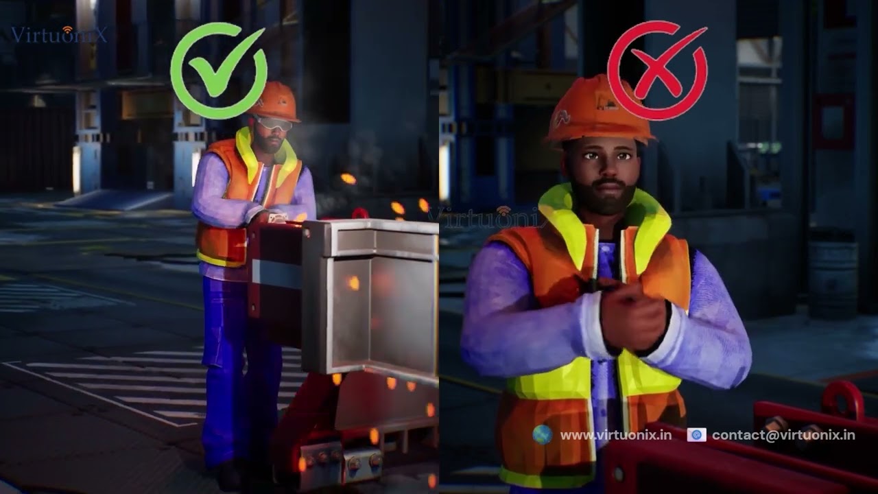 3D Safety Awareness – Stay Alert, Stay Safe! |3D Safety Awareness Video Production Service