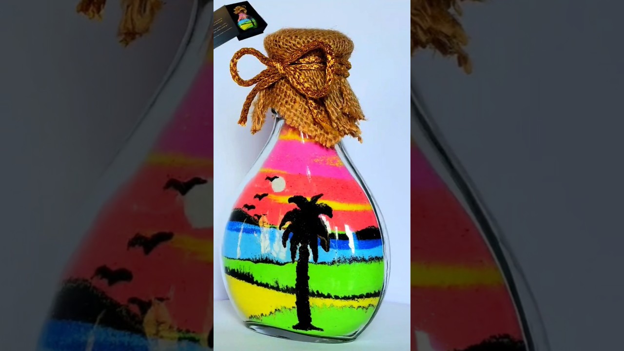 3D Sand art bottle 
