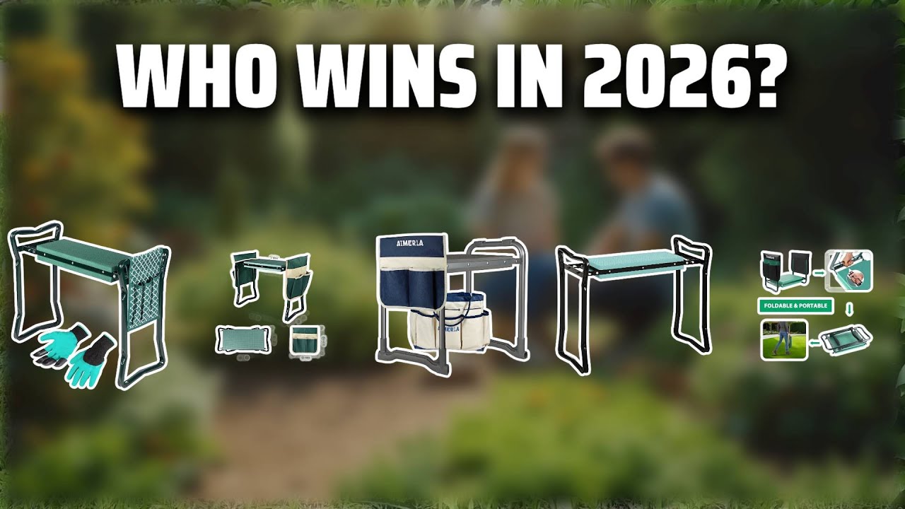 The Top 5 Best Foldable Garden Kneeler in 2026 - Must Watch Before Buying!