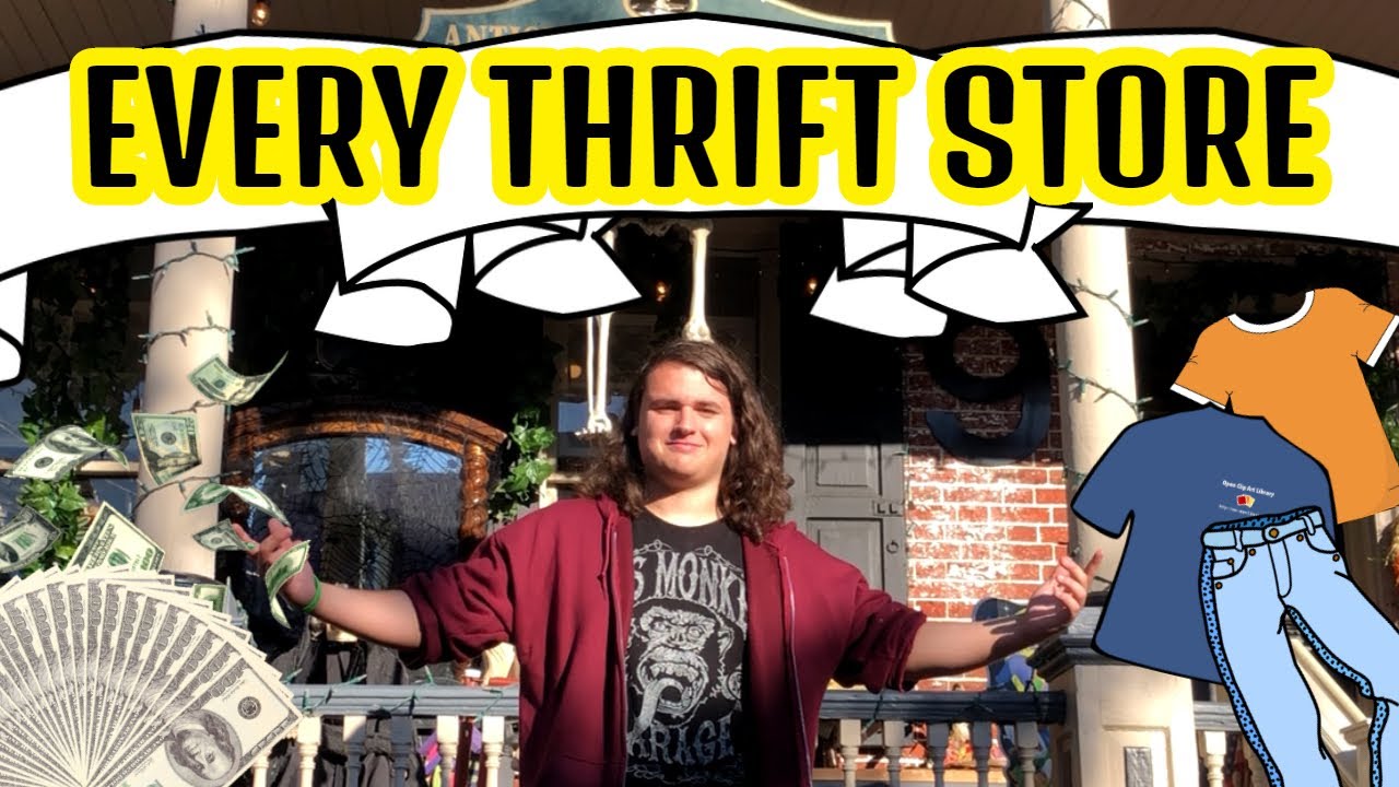 We Went To EVERY Thrift Store