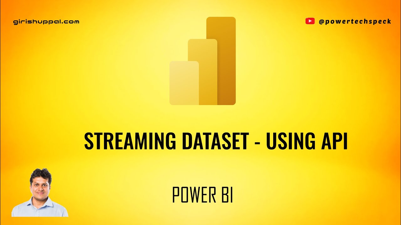 How to use Streaming Dataset in Power BI using API option?