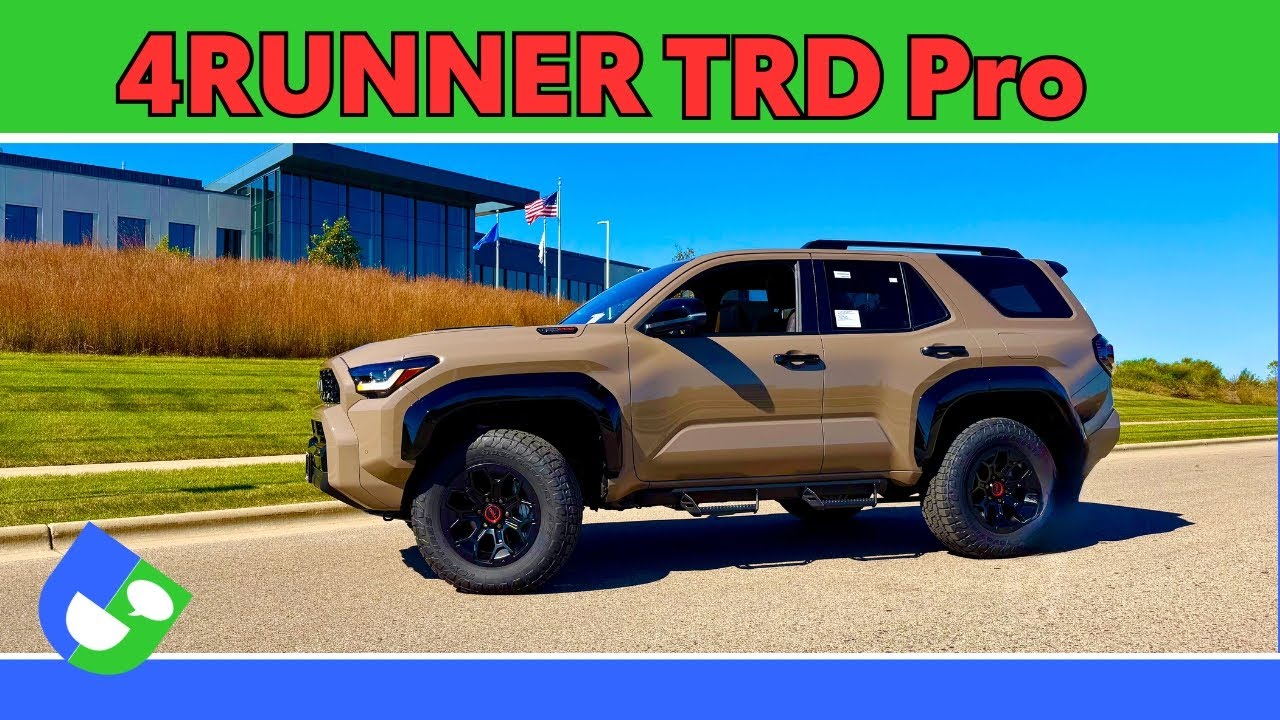 2025 Toyota 4Runner TRD Pro Interior Tour | Premium Comfort Meets Trail-Ready Tech
