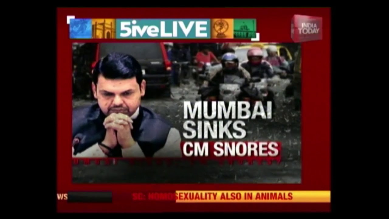 Flooded Mumbai Shaming India's Global Image? | 5ive Live
