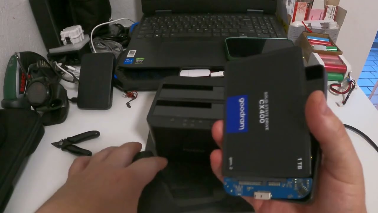 Fideco Hard Drives Docting, док -станция USB3.0