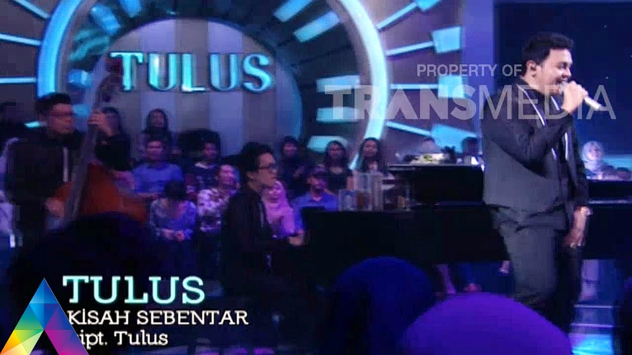 Tulus - Kisah Sebentar #tulustranstv [MERDU UNTUKMU] TRANSTV