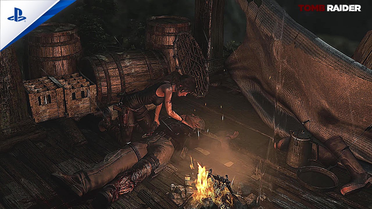 PS5 Tomb Raider: Lara Rescues Roth (No Commentary)