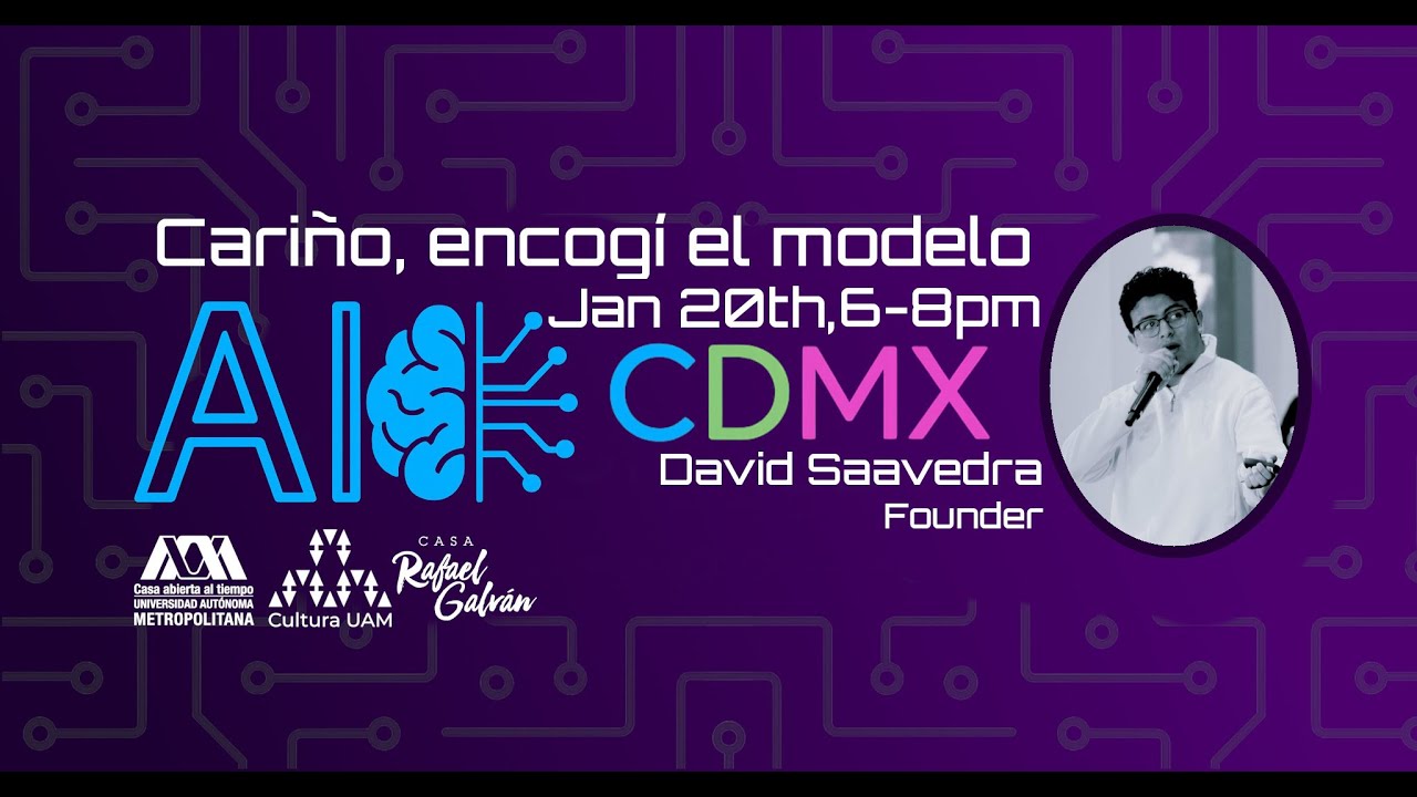 Cariño, encogí el modelo - Honey, I Shrunk the Model - AI CDMX Live Stream