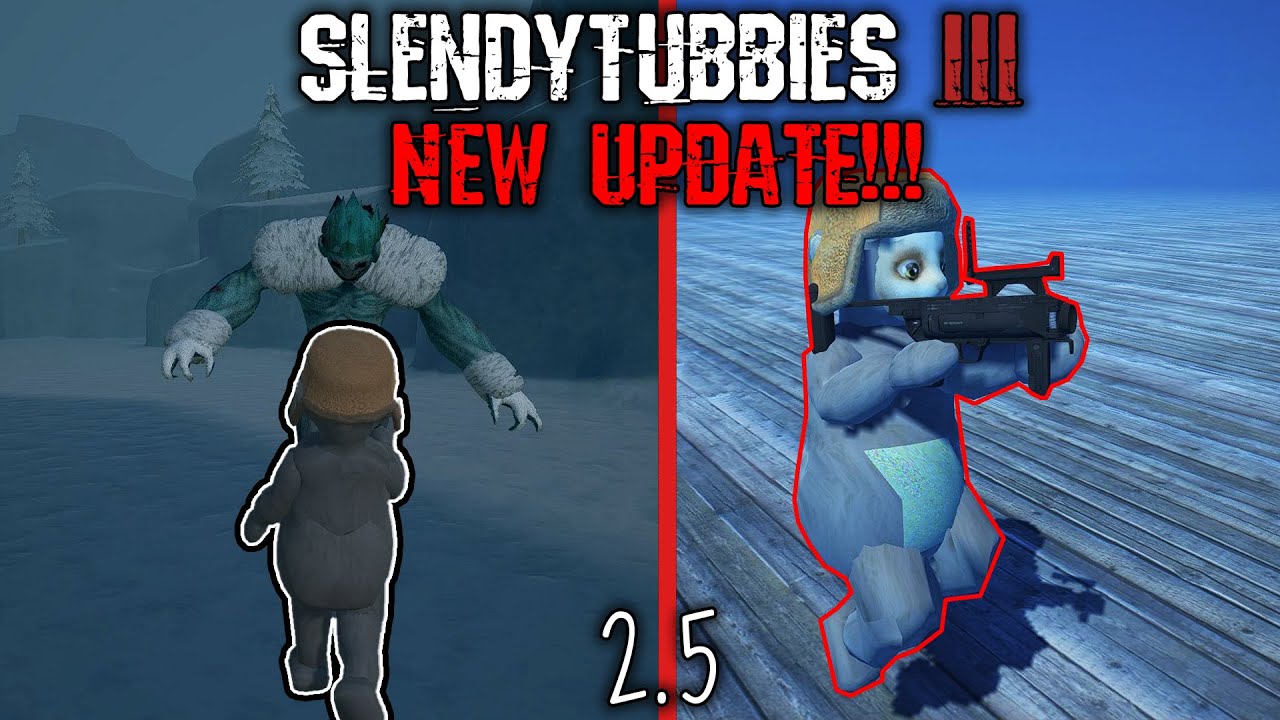 SLENDYTUBBIES 3 2.5 NEW UPDATE: 2 NEW MAPS & A WEAPON
