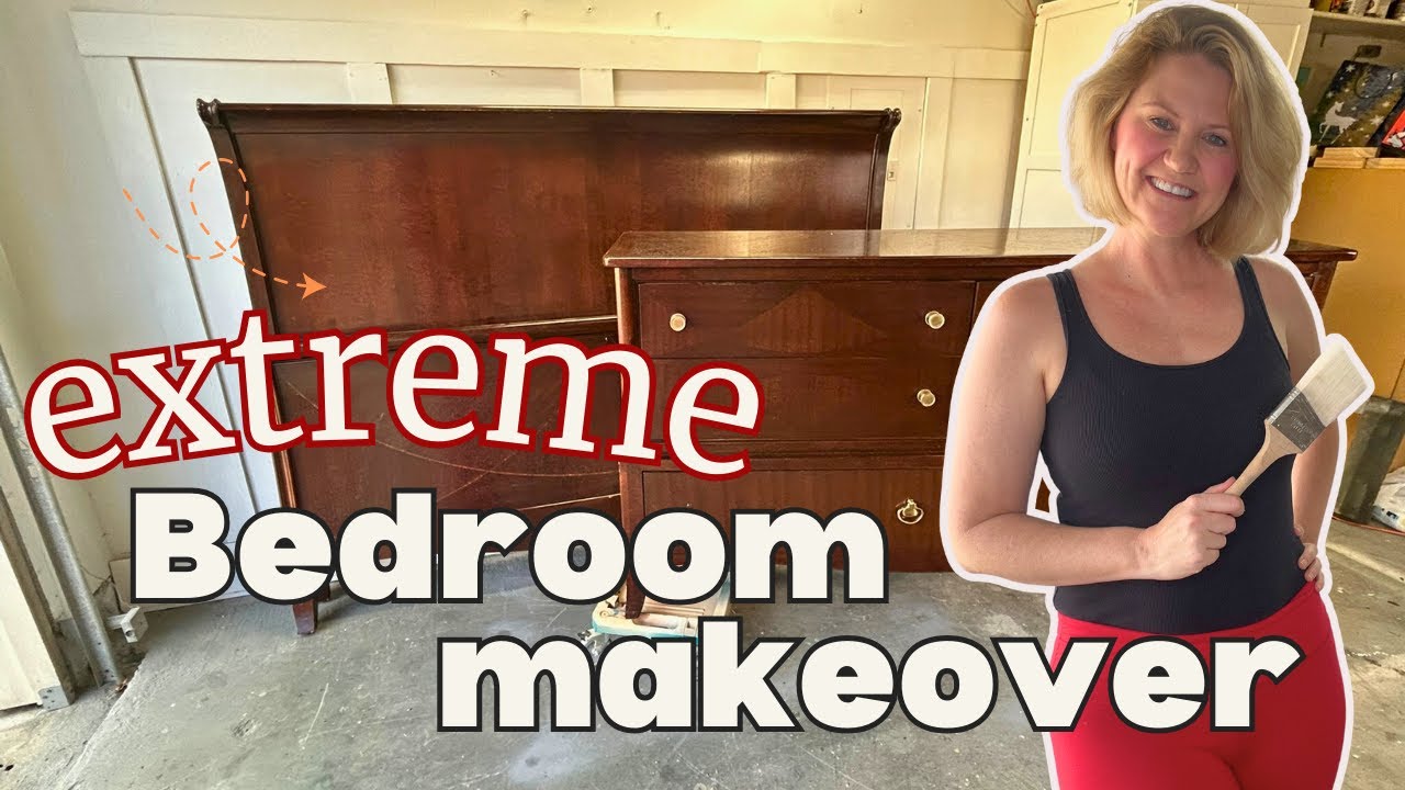 Revitalizing Old Furniture into a STUNNING Luxury Bedroom Set