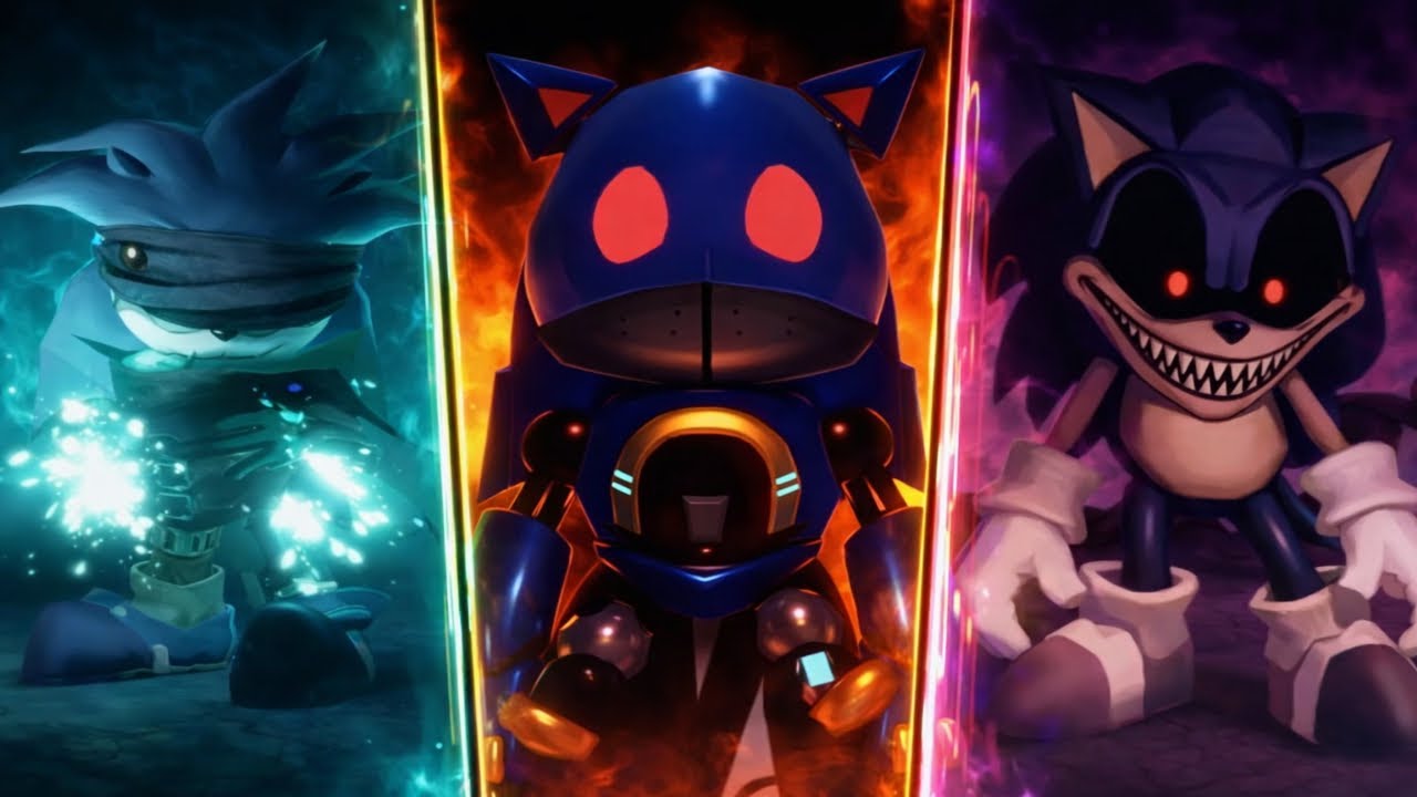 Silver, Chaos Sonic y 2011X | Sonic.exe: Outcome Memories V0.2