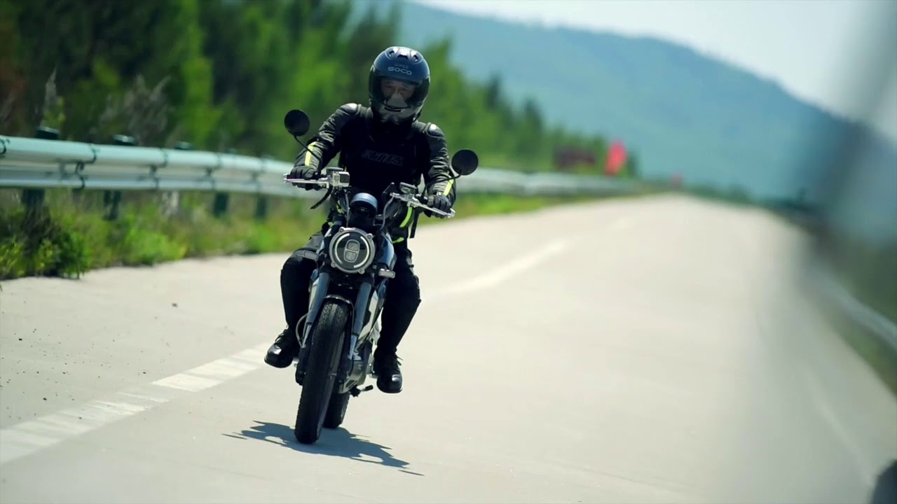 Test ride of Vmoto's Super Soco TC in the wild
