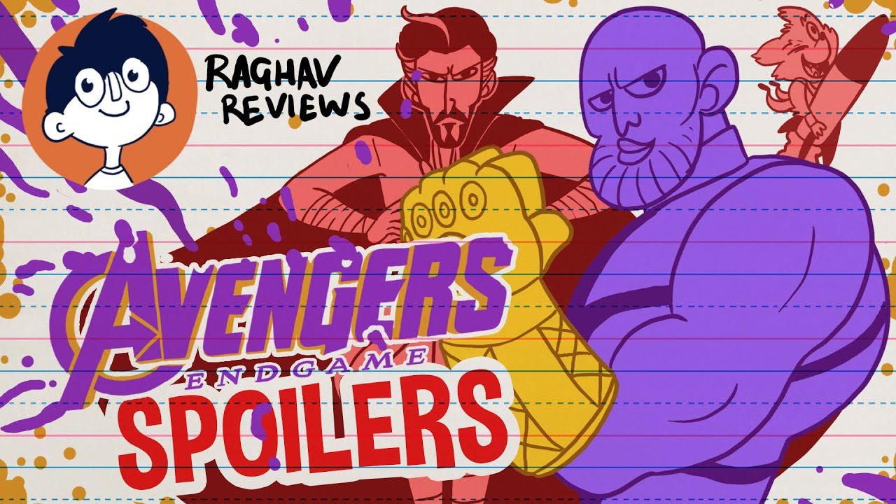 The Best Parts of Avengers: Endgame | Animated Movie Review by Raghav | Russo Brothers Marvel Film
