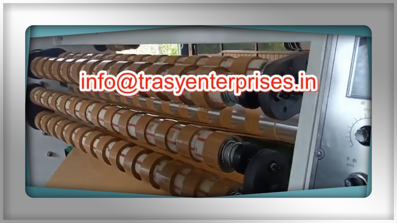BOPP Slitting Machine Model 008