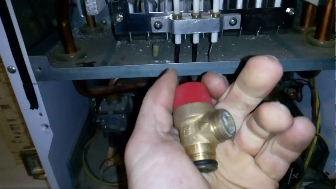 Что такое предохранительный клапан газового котла.