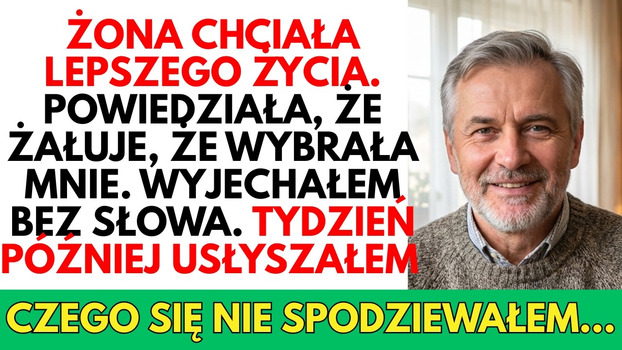 Goniła za luksusem — STRACIŁA to, co naprawdę miało wartość...