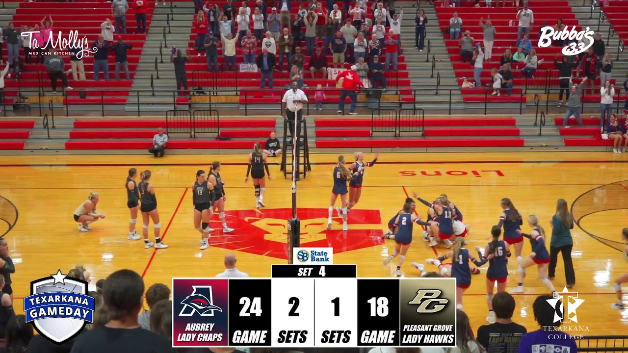 Pleasant Grove Hawks Volleyball vs Aubrey Lady Chaps