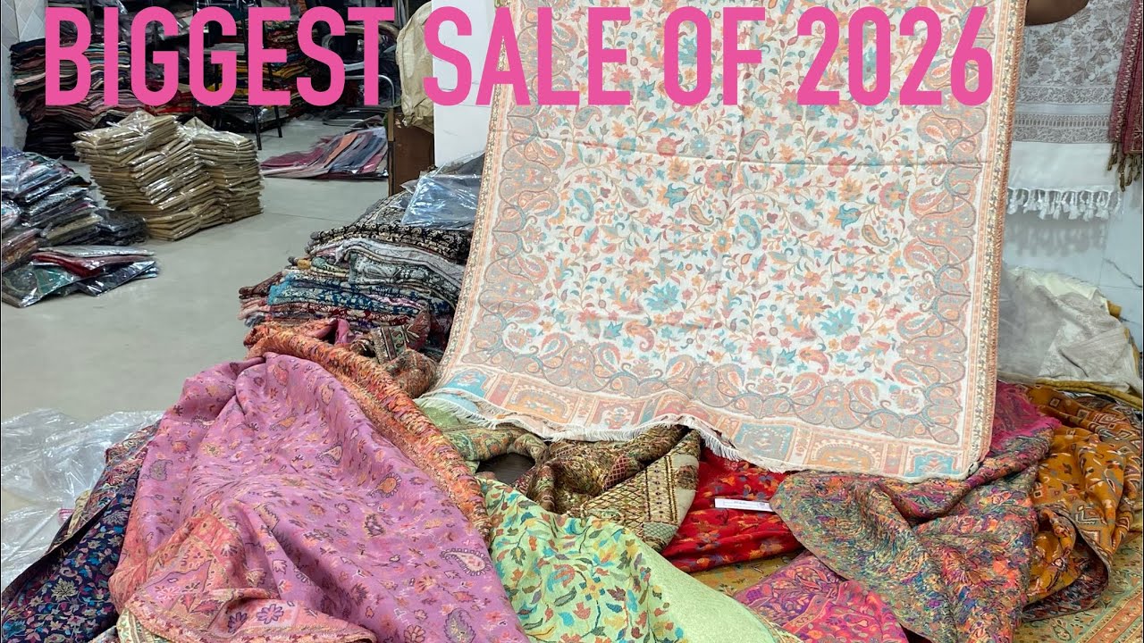 9999 MRP का स्टॉल मात्र 1100 में ORIGINAL KANI PASHMINA STOLE ज़री वाला स्टॉल पश्मीना का 8427906674