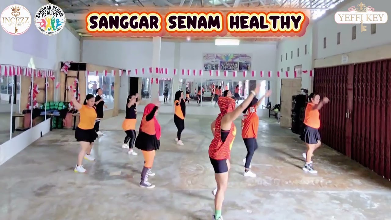 SENAM AEROBIC | CLASS PEMULA | SS HEALTHY #yeffikey #yeffihappy #incezzaerobic #senamaerobik 