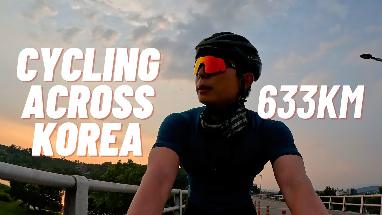 Cycling Across Korea in 6 days. 633km. Bucket list check off