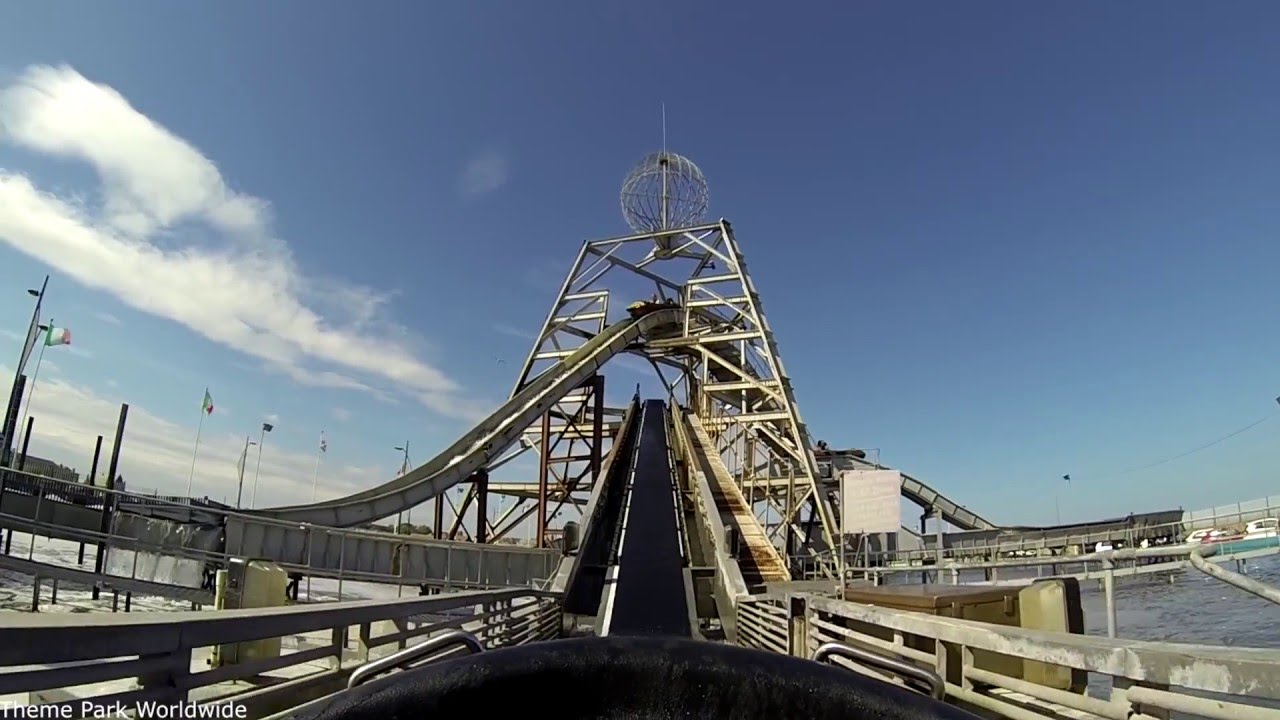 Log Flume On Ride POV - Great Yarmouth Pleasure Beach