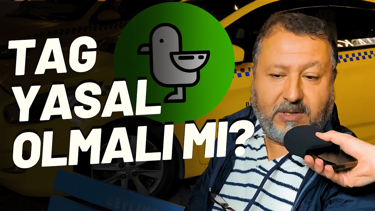 TAKSİCİLER 'MARTI TAG' HAKKINDA NE D&Uuml;Ş&Uuml;N&Uuml;YOR? | Sokak R&ouml;portajı