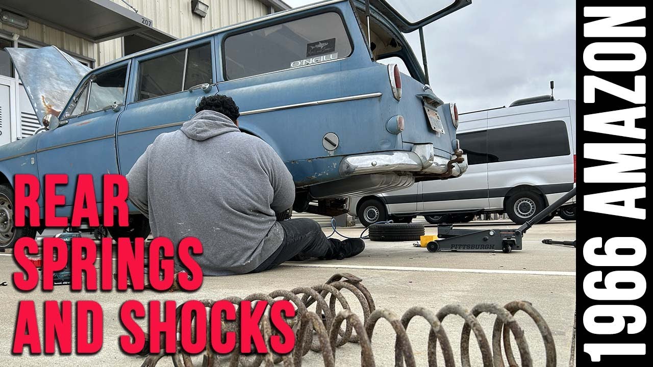 1966 Volvo Amazon Wagon Rear Springs and Shocks