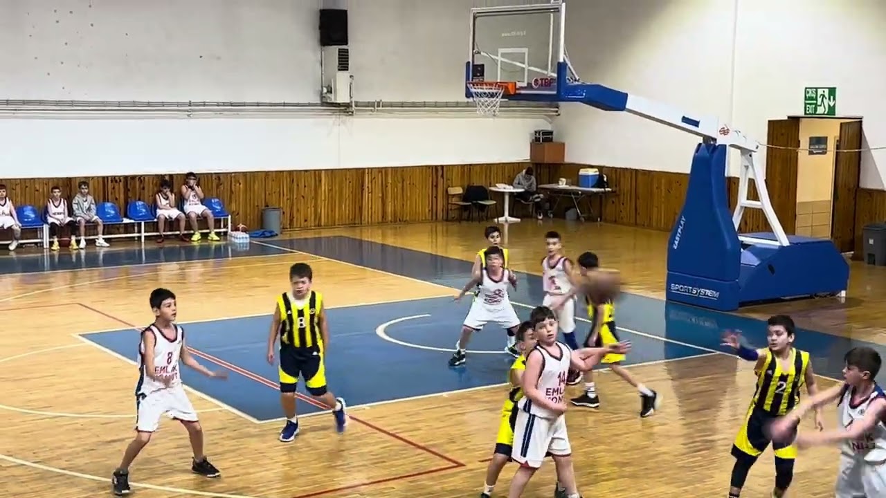 Fenerbahçe U11- Emlak konut U11 TBF basketbol maçı