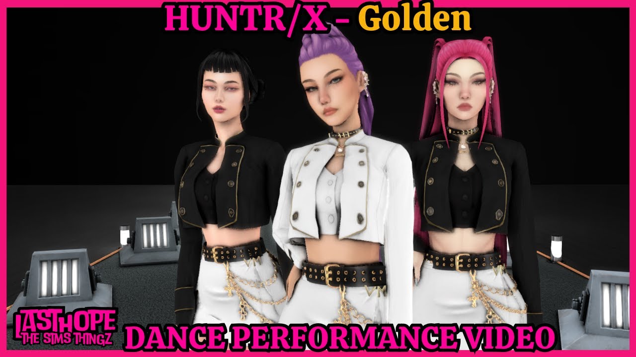 HUNTR/X - 'Golden' | The Sims 4 | Dance Performance Video