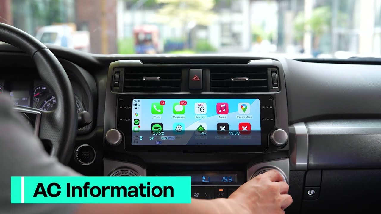 Roadanvi | How to remove the head unit on a Toyota 4Runner 2010-2023 and replace it with a new one?