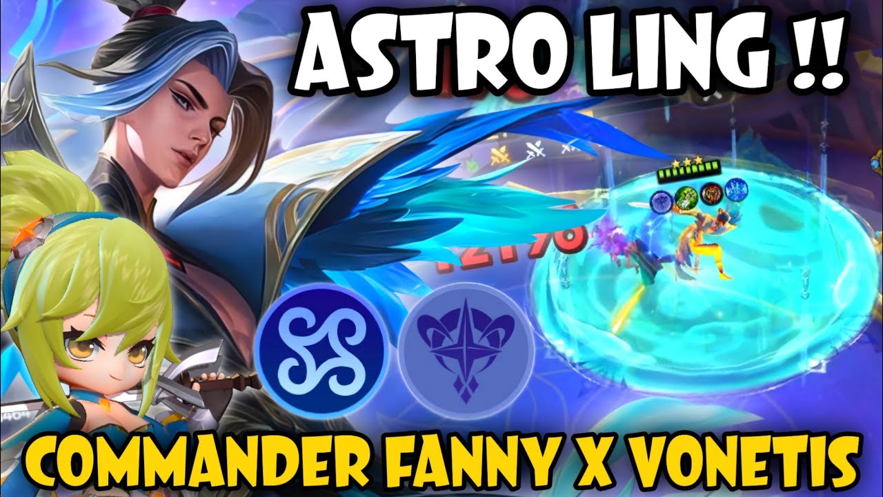 ASTRO LING VONETIS 10 SYNERGY ACTIVATED !! EASY COMEBACK WIN !! MAGIC CHESS GO GO
