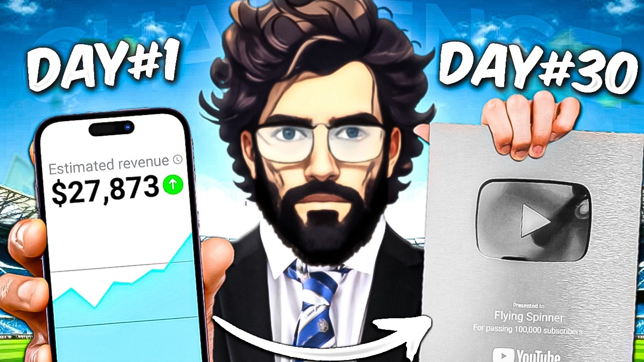 I Copied a YouTube Channel & Hit 100K Subs in 30 Days! (INSANE Earnings)