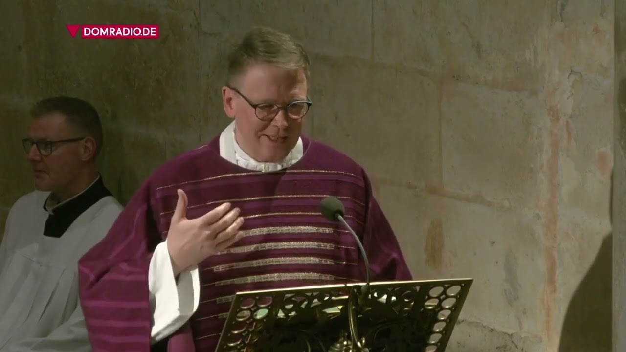 Domkapitular Christoph Ohly über Gott, der nichts nimmt aber alles gibt – Predigt Frühmesse 09.03.23