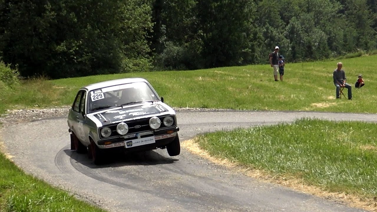 Rallye des Bornes 2021 - Ford Escort RS2000 MKII N°229 - Pierre-Alain CORNUZ et Aurélie JATON