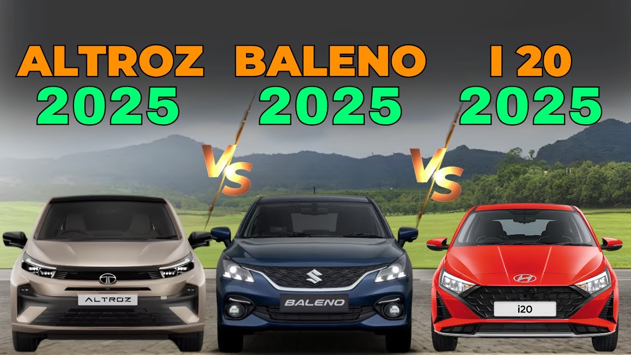 Tata Altroz vs Suzuki Baleno Vs Hyundai i20 | Altroz vs Baleno | Altroz vs i20 | Comparison