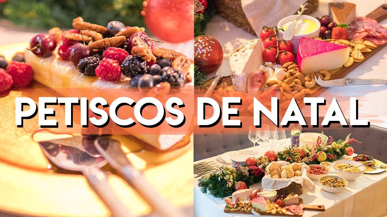 RECEITAS DE PETISCOS E ENTRADAS DE NATAL | Estilo Bifásico