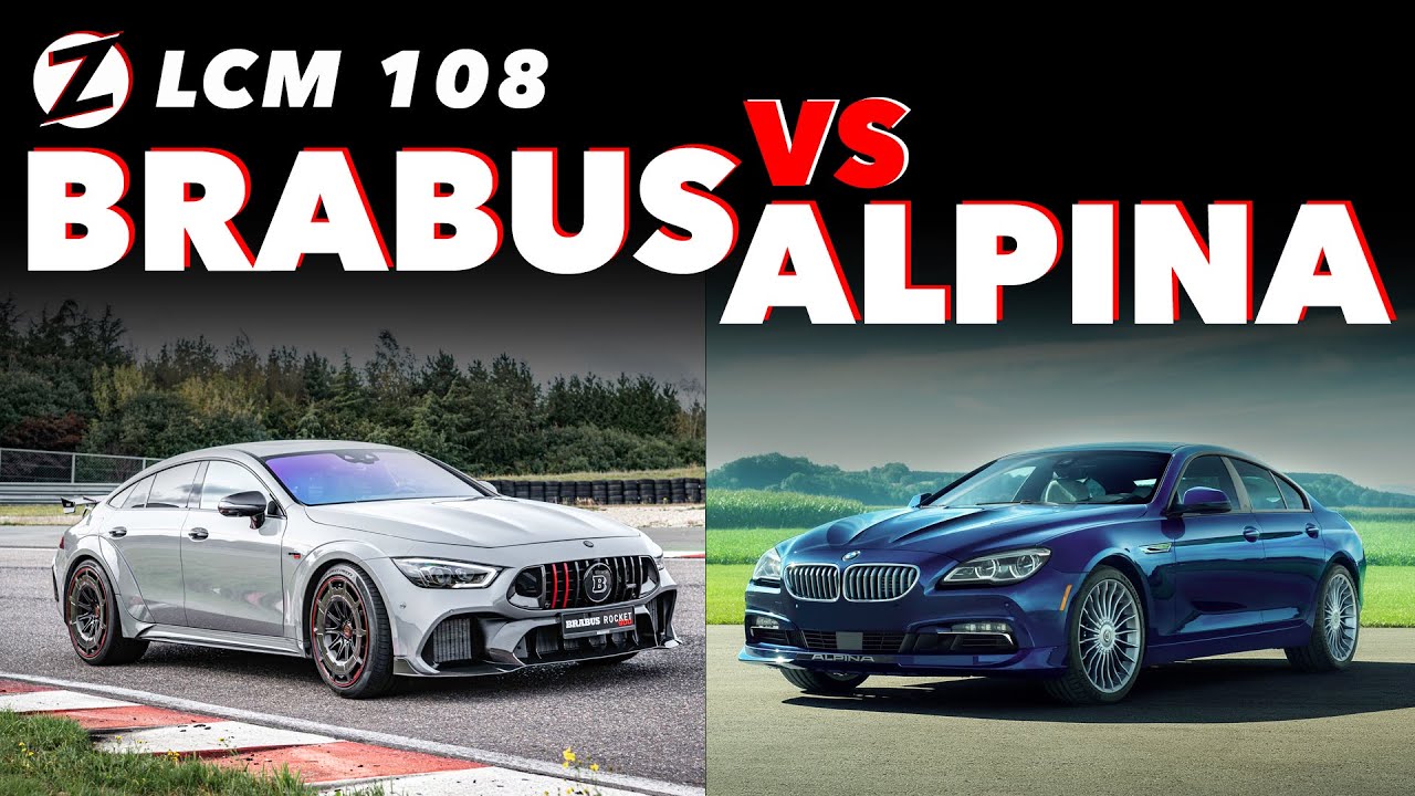 BRABUS vs ALPINA: dwie TOTALNIE różne perspektywy TUNINGU.| LCM 108
