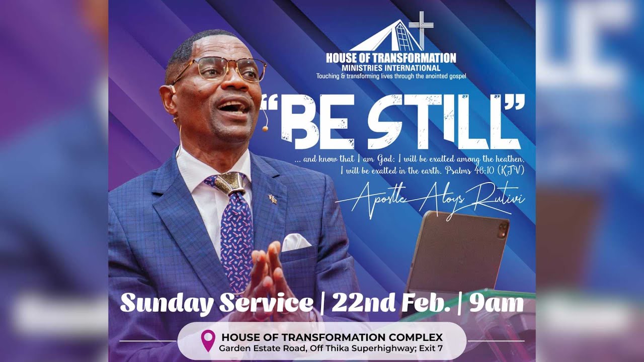 BE STILL | APOSTLE ALOYS RUTIVI | 22ND FEB 2026