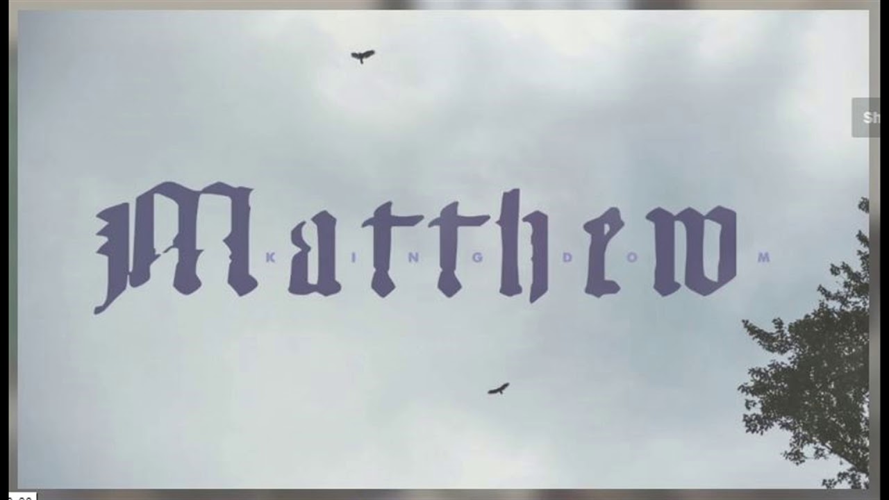 18. One Way To The Grave [Matthew] - Tim Mackie (The Bible Project)