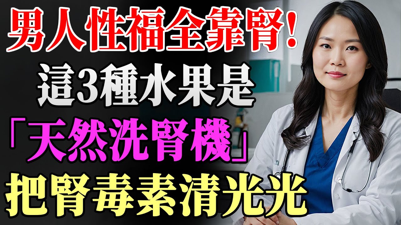 男人想要性福美滿，必須養好腎！這3種蔬菜竟是「天然護腎王」，從根本清除腎毒素、遠離尿毒症危機！#護腎 #腎臟健康 #男性養生