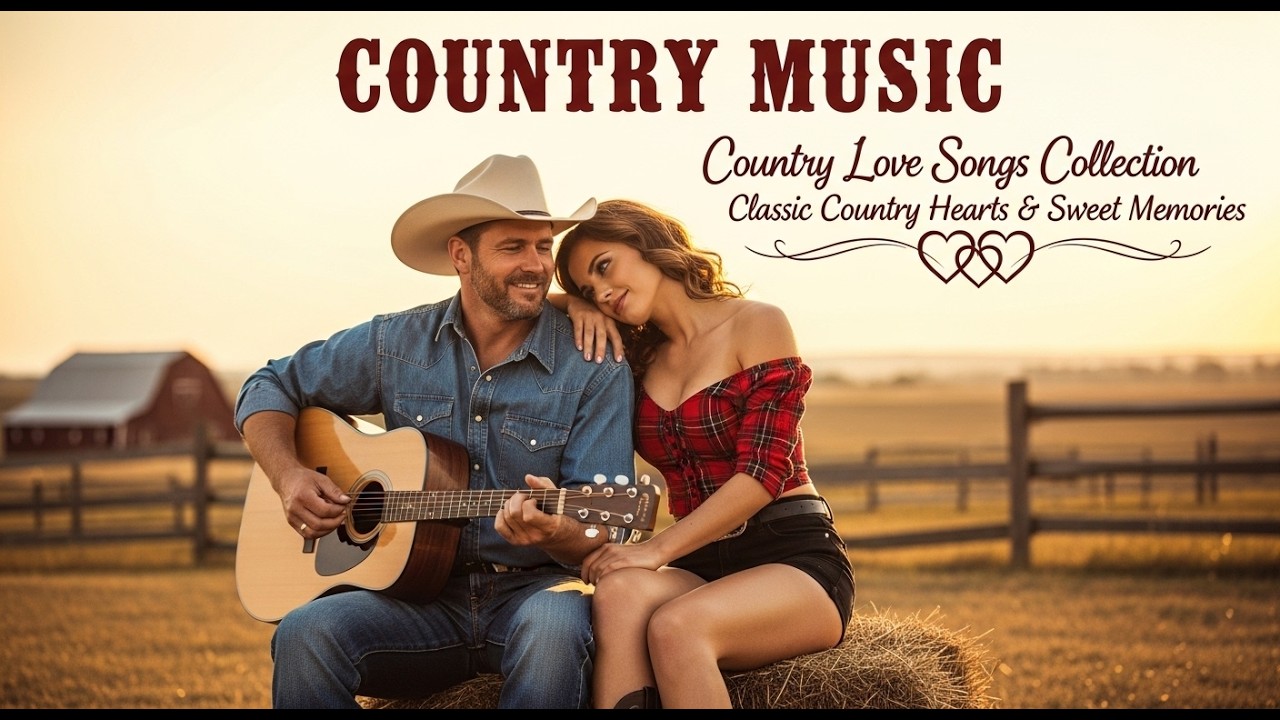 Country Love Songs Collection 💛 Classic Country Hearts & Sweet Memories