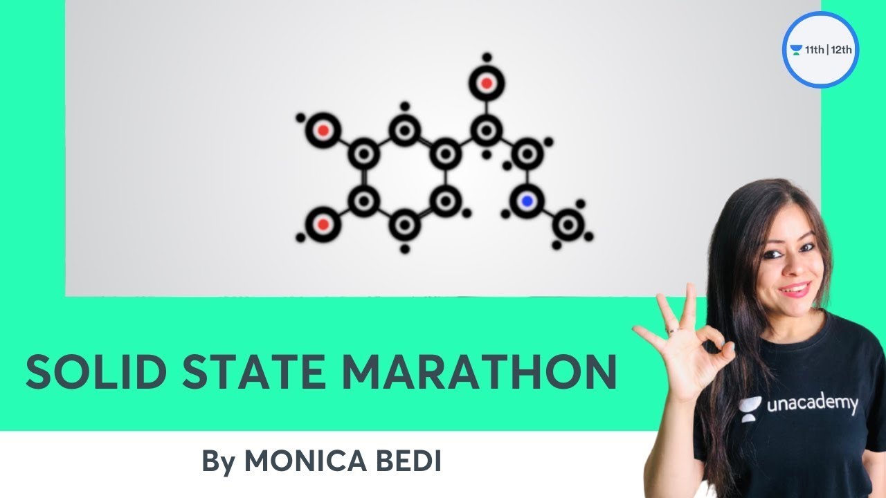 Marathon | Solid State | Class 12 Chemistry | Unacademy Class 11&12 | Monica Bedi