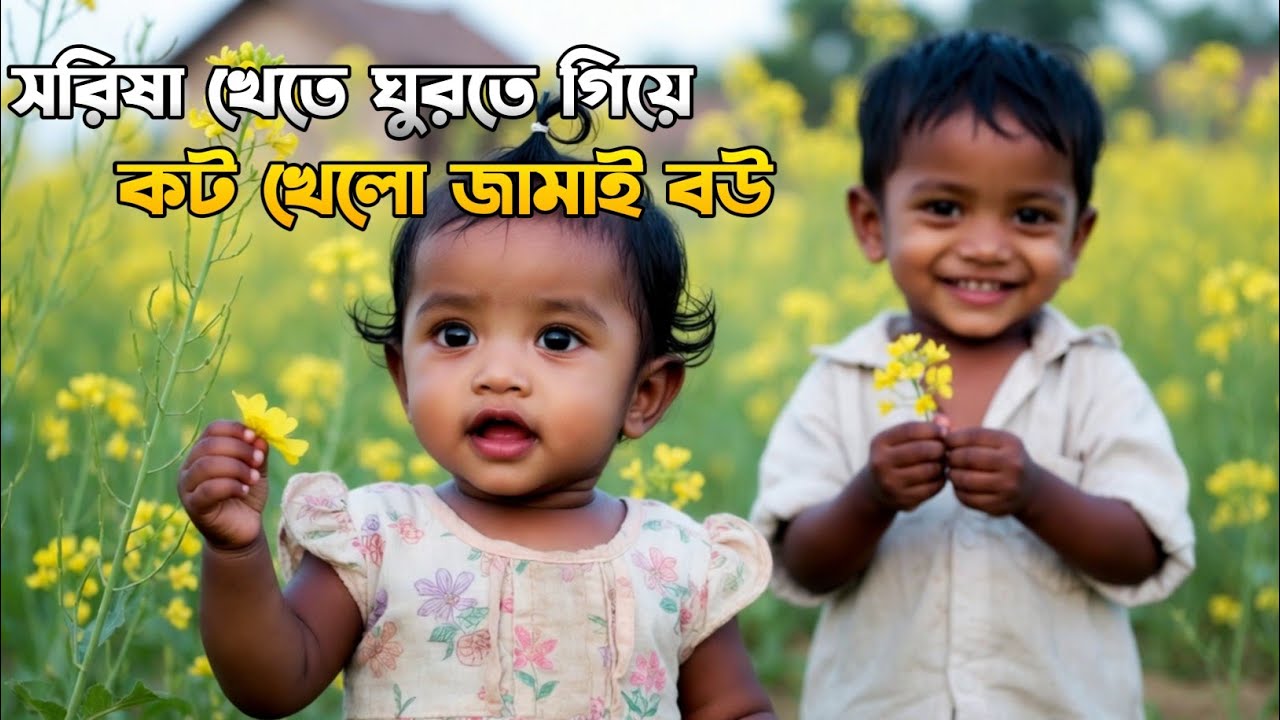 সরিষা বাগানে ঘুরতে গিয়ে কট খেলো এক বছরের জামাই ও তার বউ 🤣 আরো অনেক মজার ঘটনা আছে সবাই দেখবেন 
