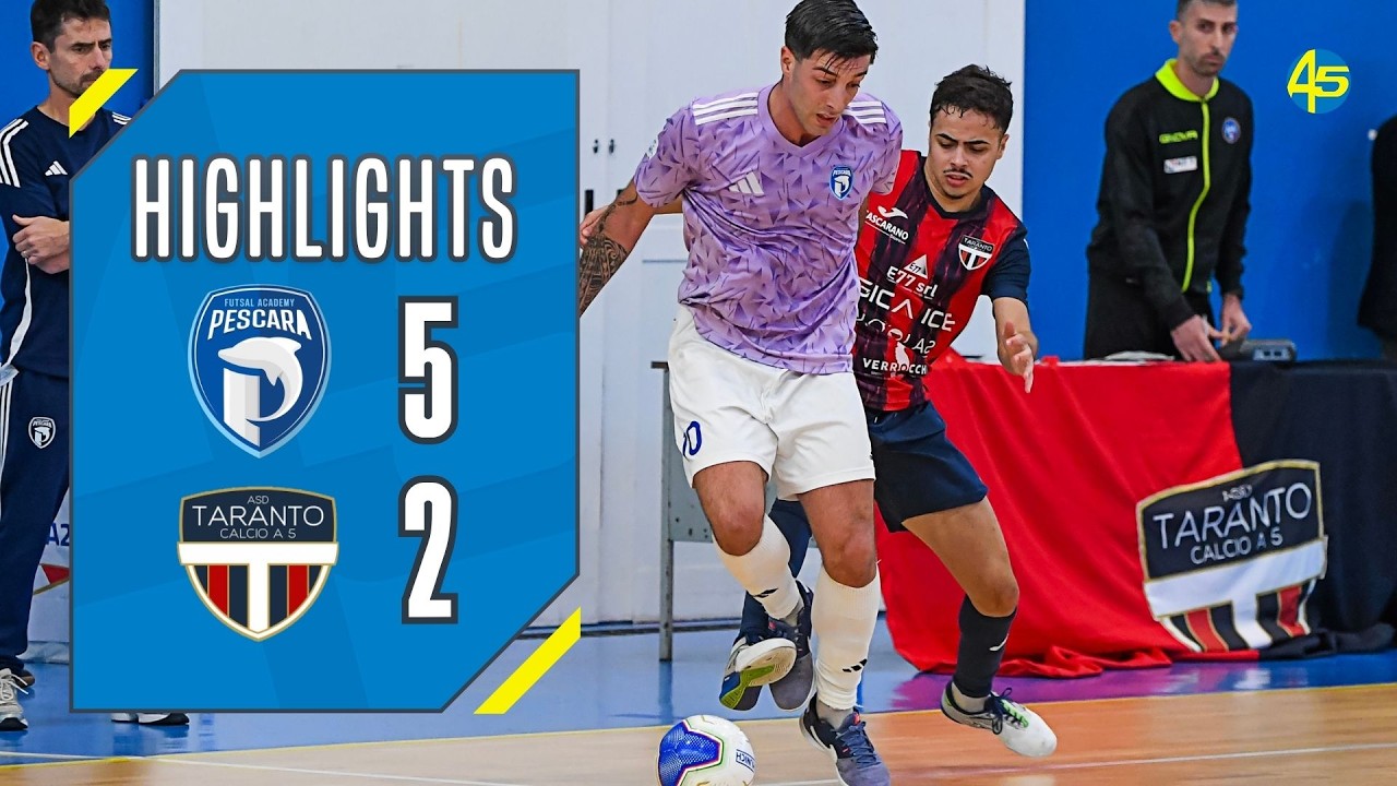 Pescara-Taranto 5-2 | HIGHLIGHTS | Serie A2 Elite 2025-26