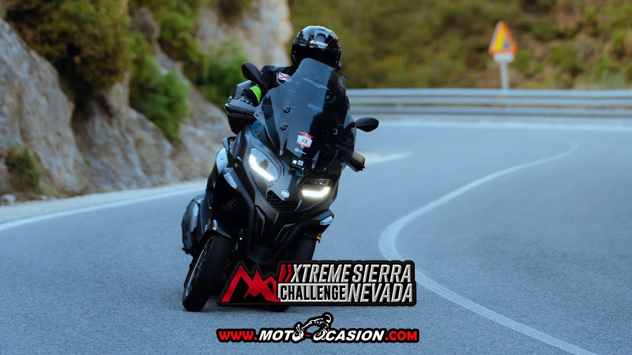 EXTREME  CHALLENGE SIERRA NEVADA , MI PRIMERA RAIDER EN PIAGGIO MP3 530 EXCLUSIVE